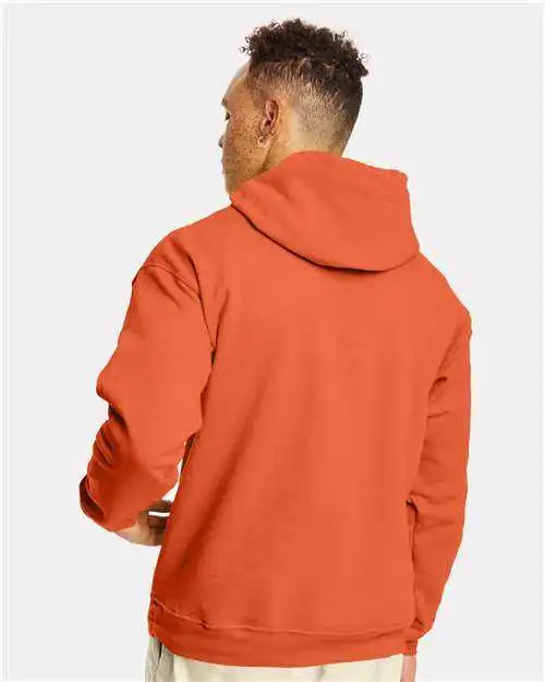 Hanes P170 Ecosmart Hooded Sweatshirt Texas Orange