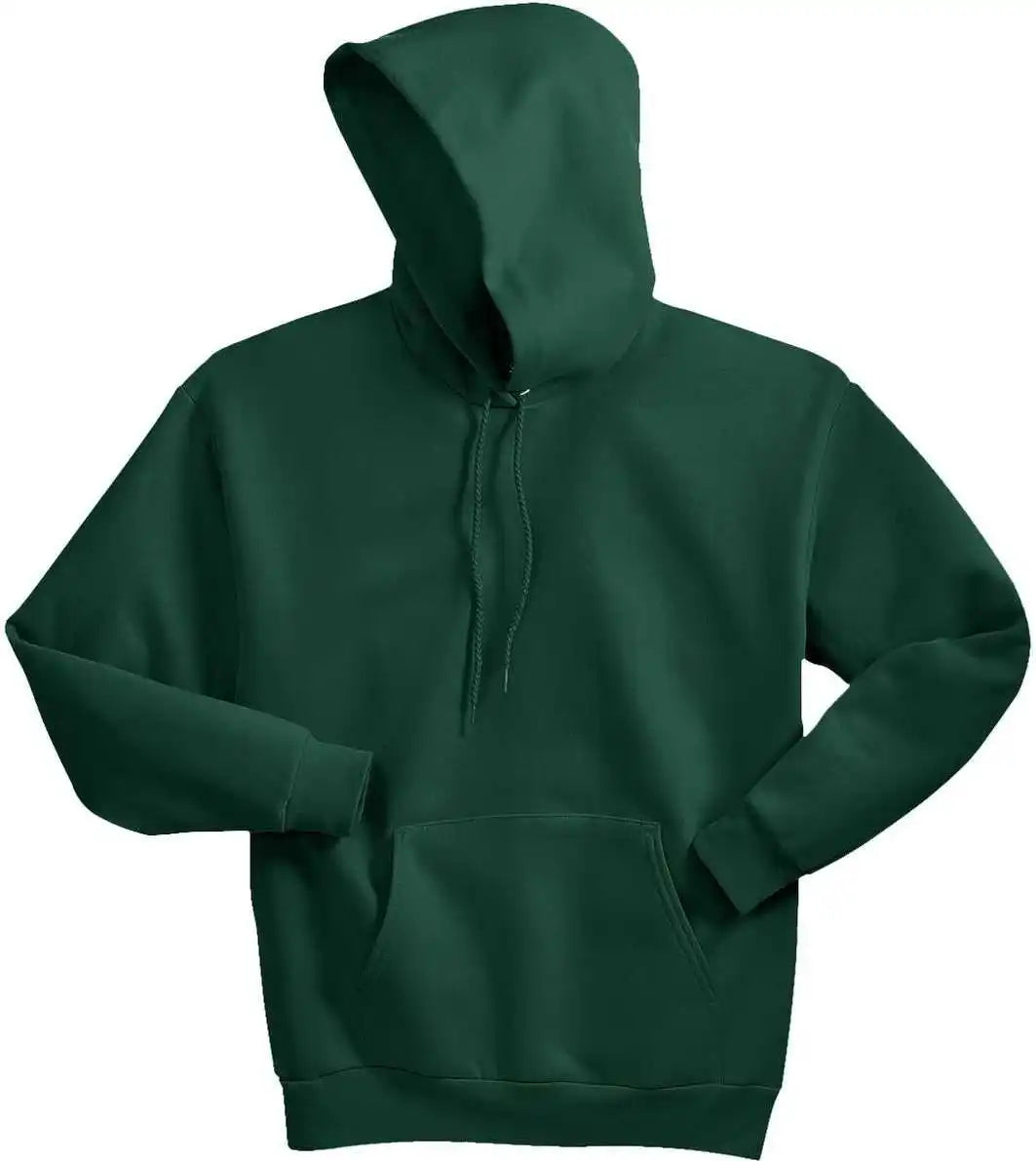 Hanes P170 Ecosmart Pullover Hooded Sweatshirt Deep Forest
