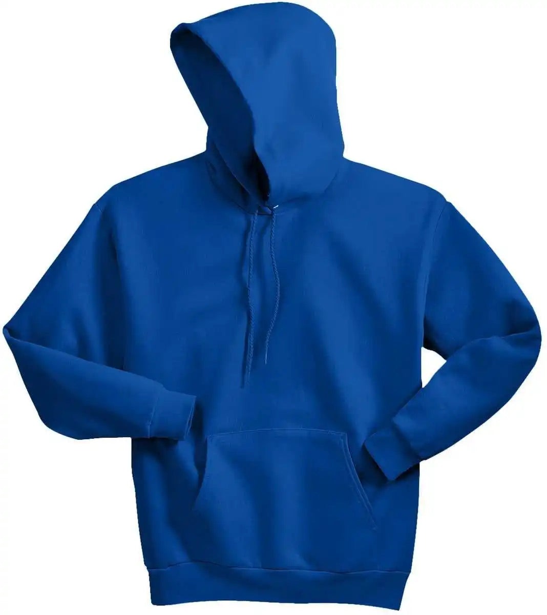Hanes P170 Ecosmart Pullover Hooded Sweatshirt Deep Royal