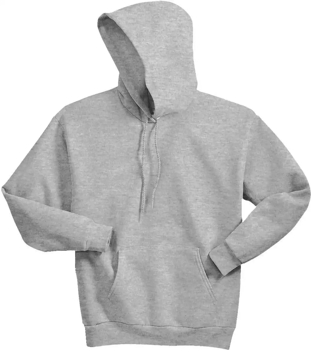 Hanes P170 Ecosmart Pullover Hooded Sweatshirt Light Steel