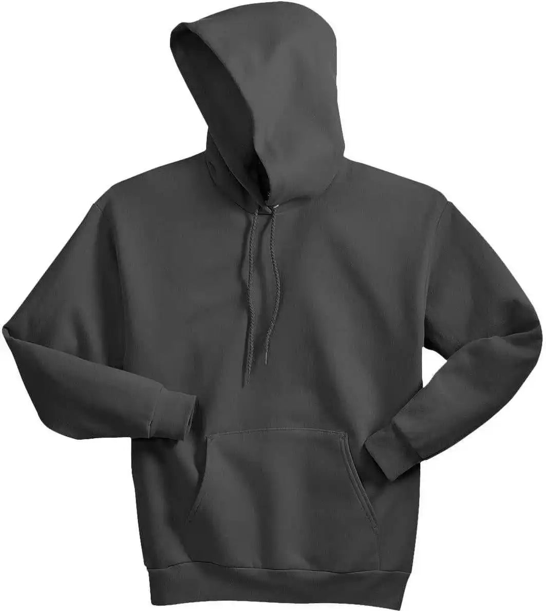 Hanes P170 Ecosmart Pullover Hooded Sweatshirt Smoke Gray