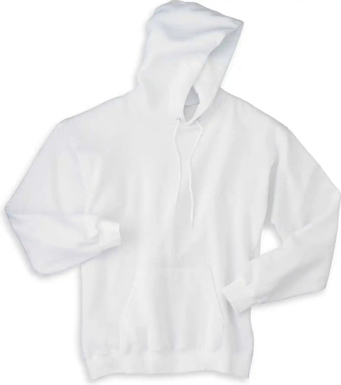 Hanes P170 Ecosmart Pullover Hooded Sweatshirt White