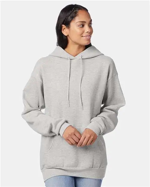 Hanes P170 Ecosmart® Hooded Sweatshirt - Ash