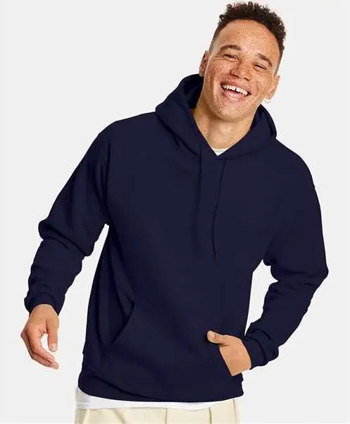 Hanes P170 Ecosmart® Hooded Sweatshirt - Athletic Navy