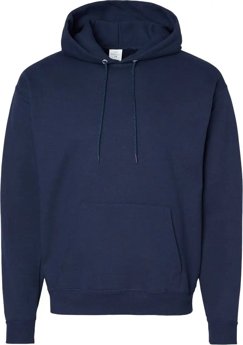 Hanes P170 Ecosmart® Hooded Sweatshirt - Athletic Navy - s