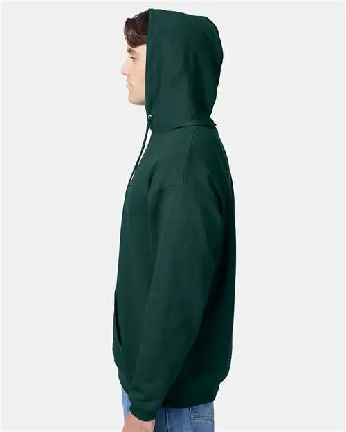 Hanes P170 Ecosmart® Hooded Sweatshirt - Deep Forest