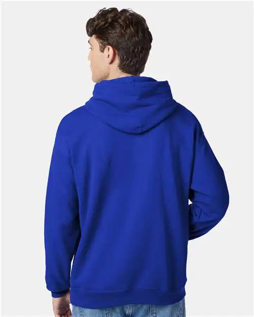 Hanes P170 Ecosmart® Hooded Sweatshirt - Deep Royal