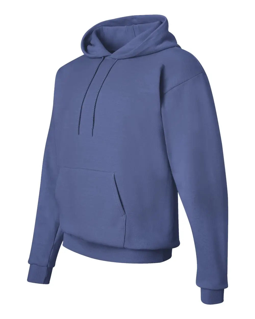Hanes P170 Ecosmart® Hooded Sweatshirt - Denim Blue - Royal / s
