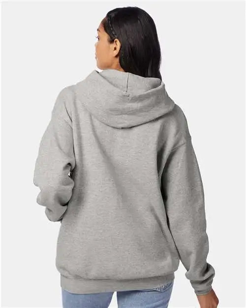 Hanes P170 Ecosmart® Hooded Sweatshirt - Light Steel