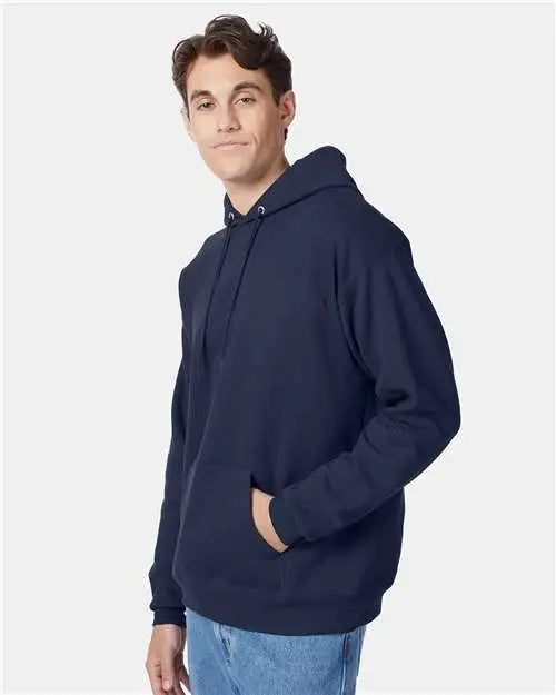 Hanes P170 Ecosmart® Hooded Sweatshirt - Navy