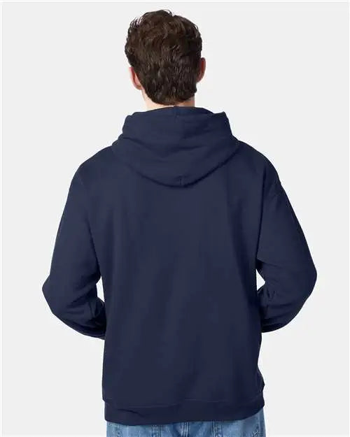 Hanes P170 Ecosmart® Hooded Sweatshirt - Navy