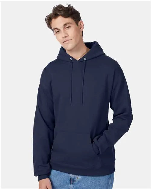 Hanes P170 Ecosmart® Hooded Sweatshirt - Navy