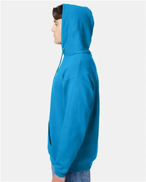Hanes P170 Ecosmart® Hooded Sweatshirt - Teal