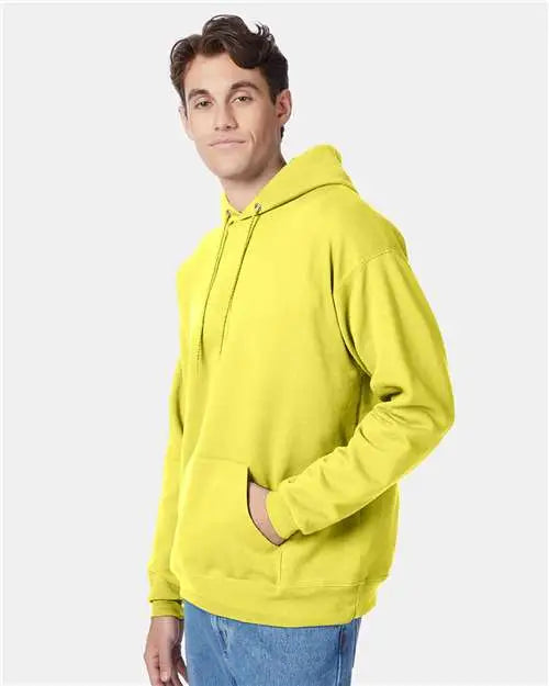 Hanes P170 Ecosmart® Hooded Sweatshirt - Yellow
