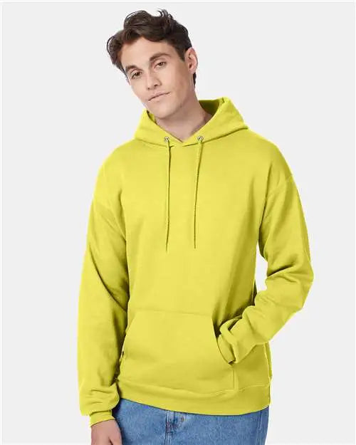 Hanes P170 Ecosmart® Hooded Sweatshirt - Yellow