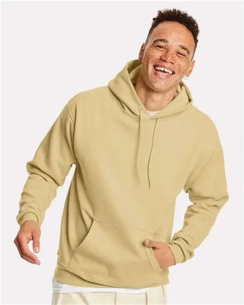 Hanes P170 Ecosmartâ Hooded Sweatshirt - Athletic Gold