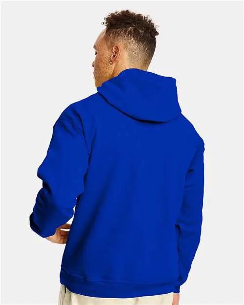 Hanes P170 Ecosmartâ Hooded Sweatshirt - Athletic Royal