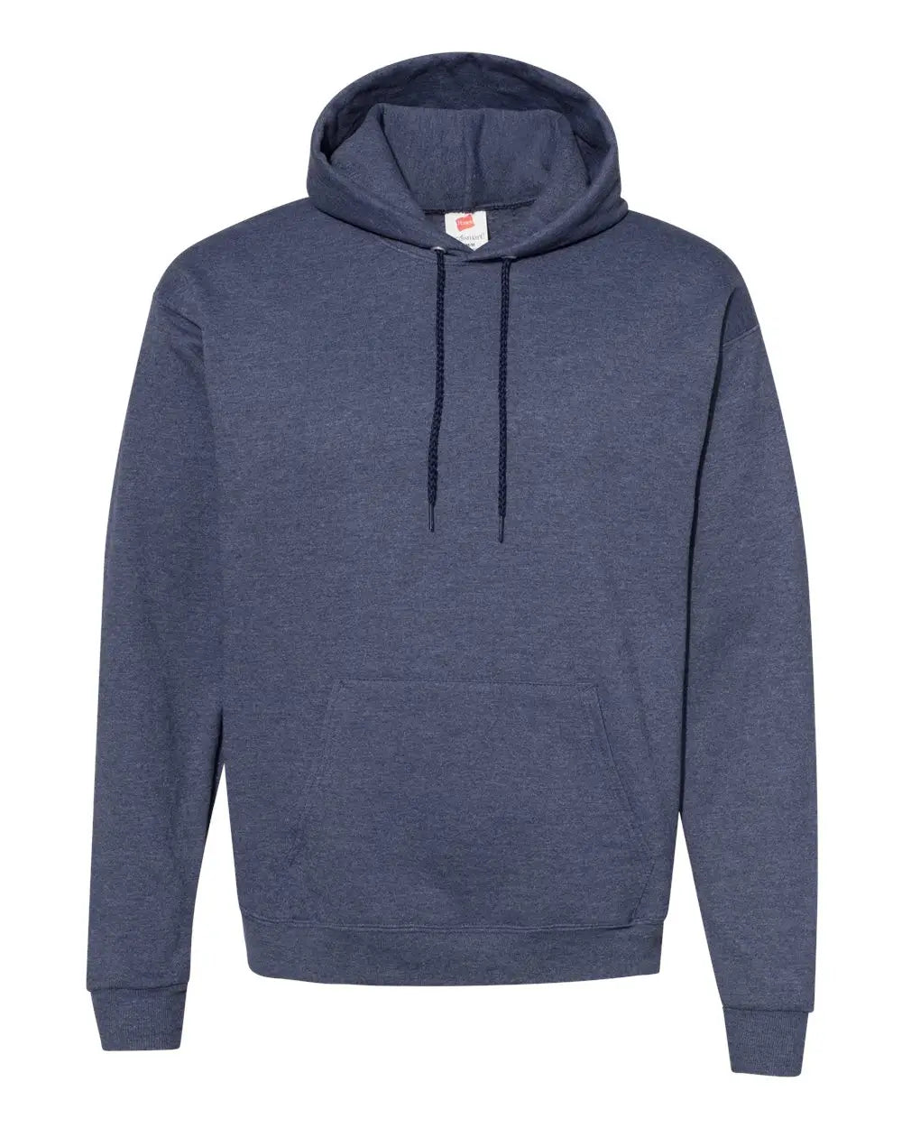 Hanes P170 Ecosmartâ Hooded Sweatshirt - Heather Navy