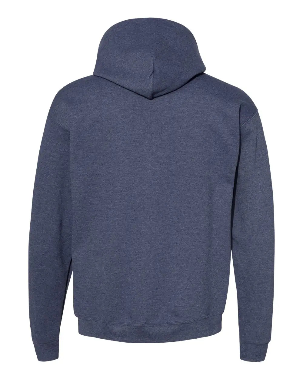 Hanes P170 Ecosmartâ Hooded Sweatshirt - Heather Navy