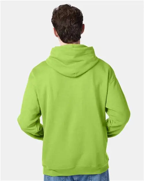 Hanes P170 Ecosmartâ Hooded Sweatshirt - Lime