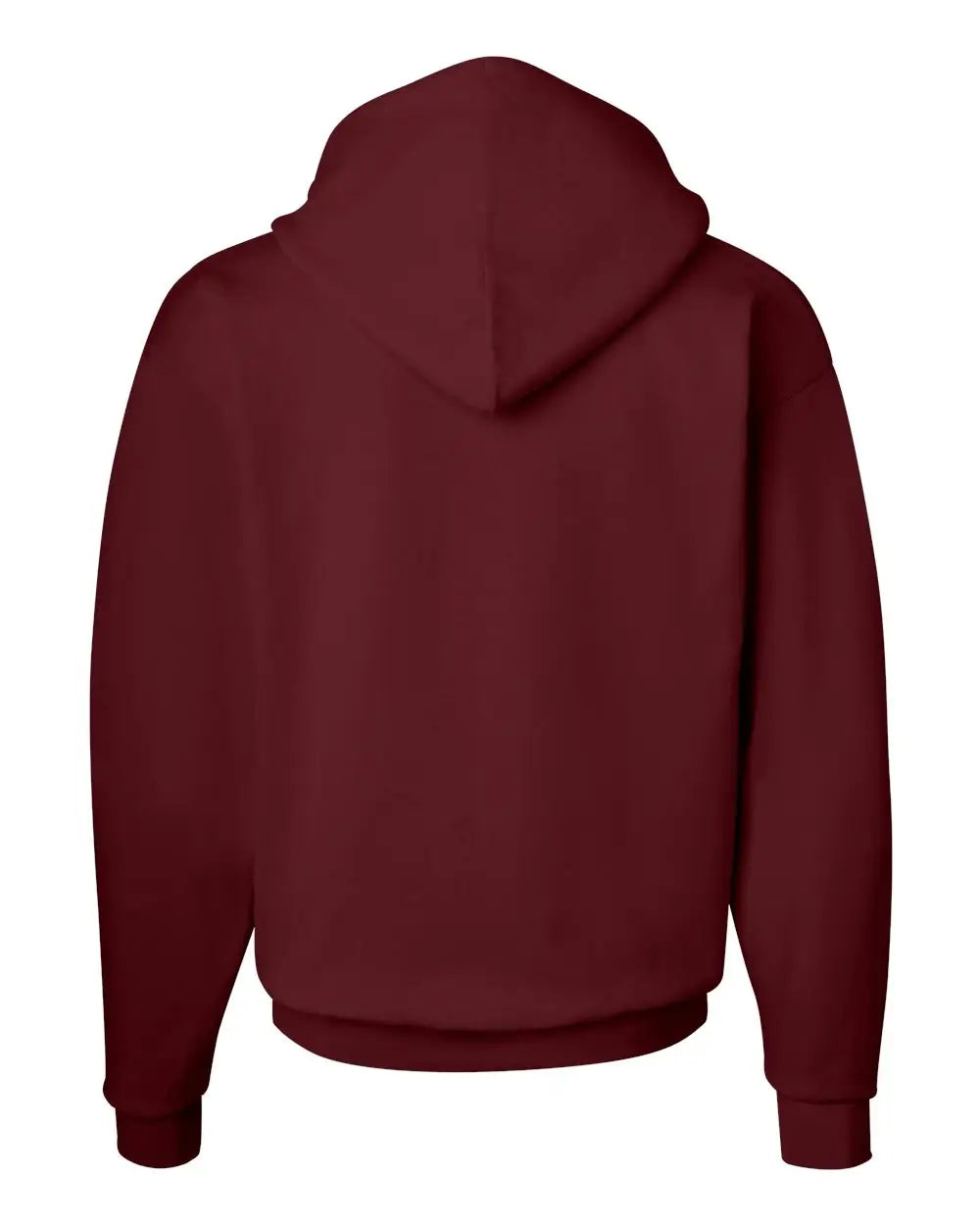 Hanes P170 Ecosmartâ Hooded Sweatshirt - Maroon