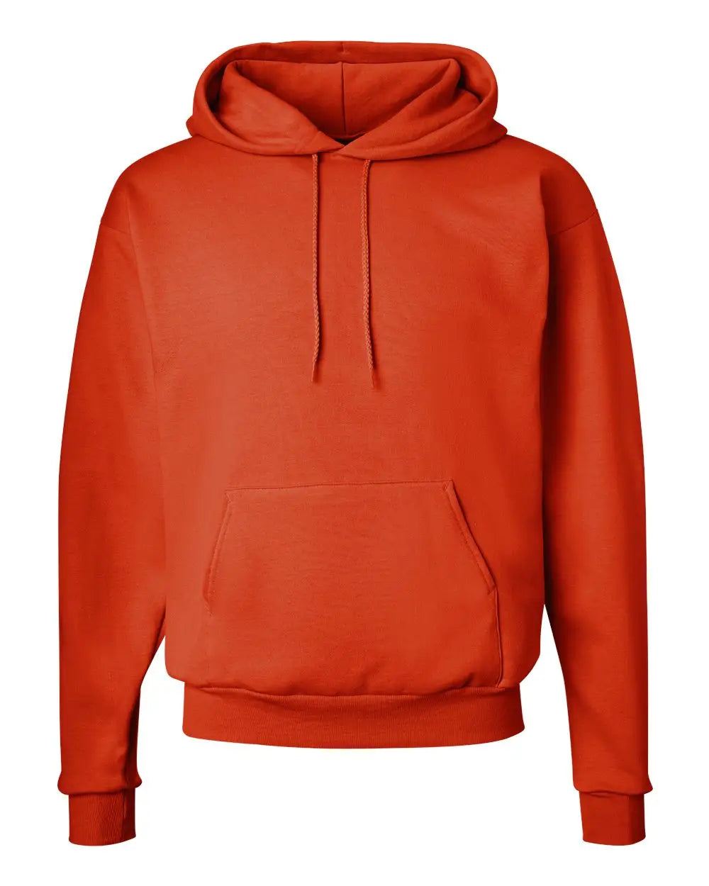 Hanes P170 Ecosmartâ Hooded Sweatshirt - Orange