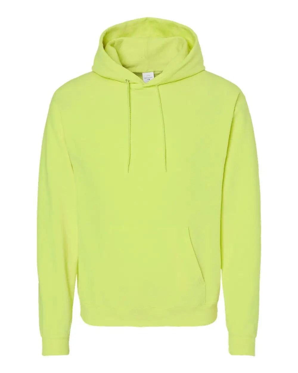 Hanes P170 Ecosmartâ Hooded Sweatshirt - Safety Green