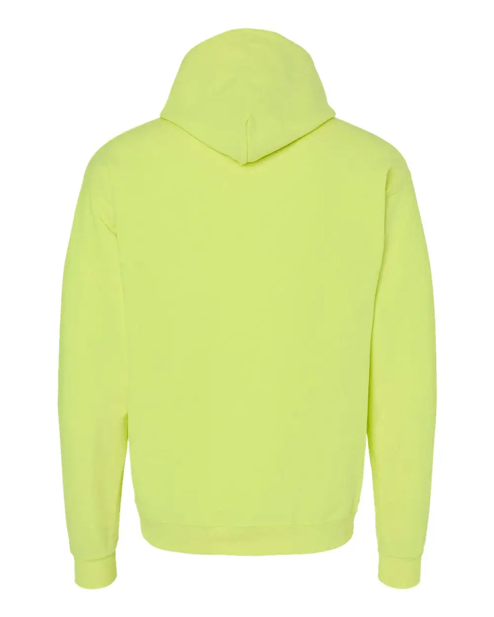 Hanes P170 Ecosmartâ Hooded Sweatshirt - Safety Green