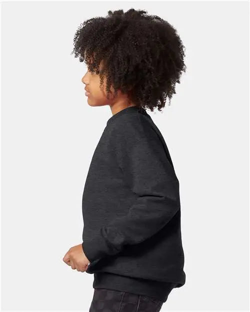 Hanes P360 Ecosmart® Youth Crewneck Sweatshirt - Charcoal Heather