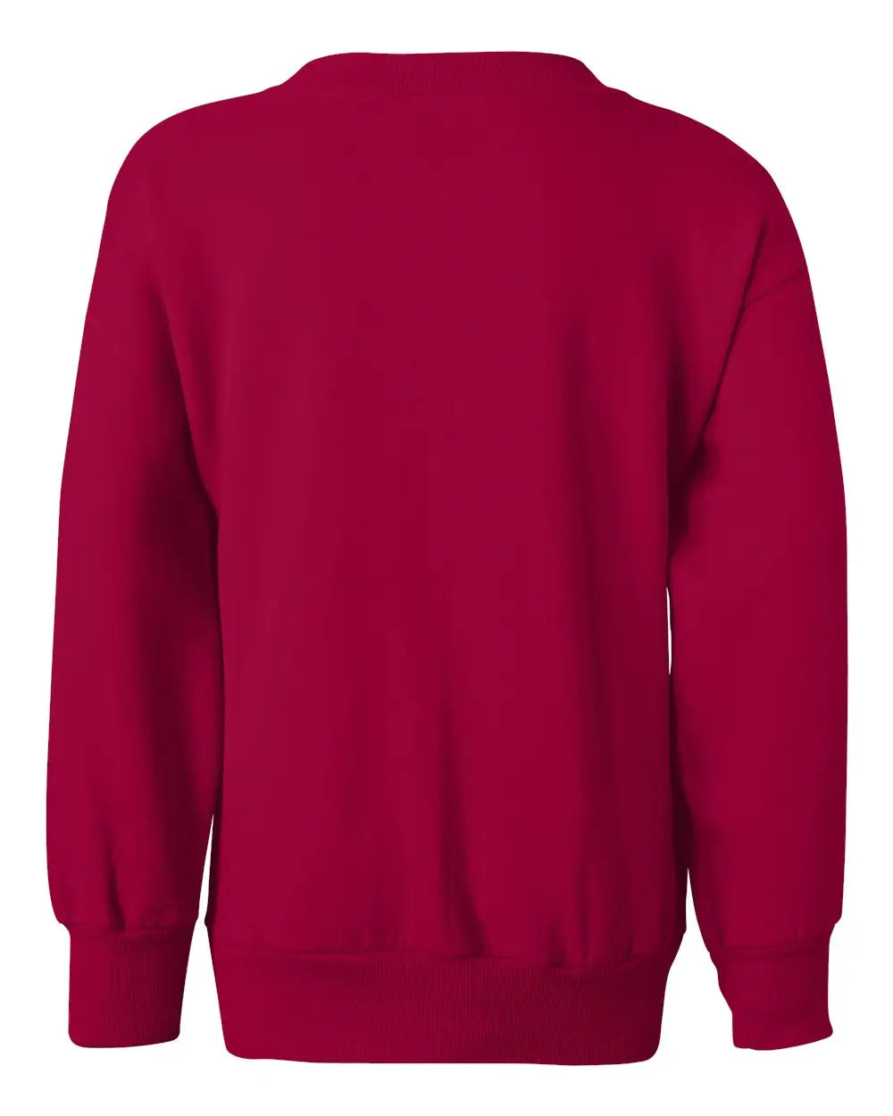 Hanes P360 Ecosmart® Youth Crewneck Sweatshirt - Deep Red