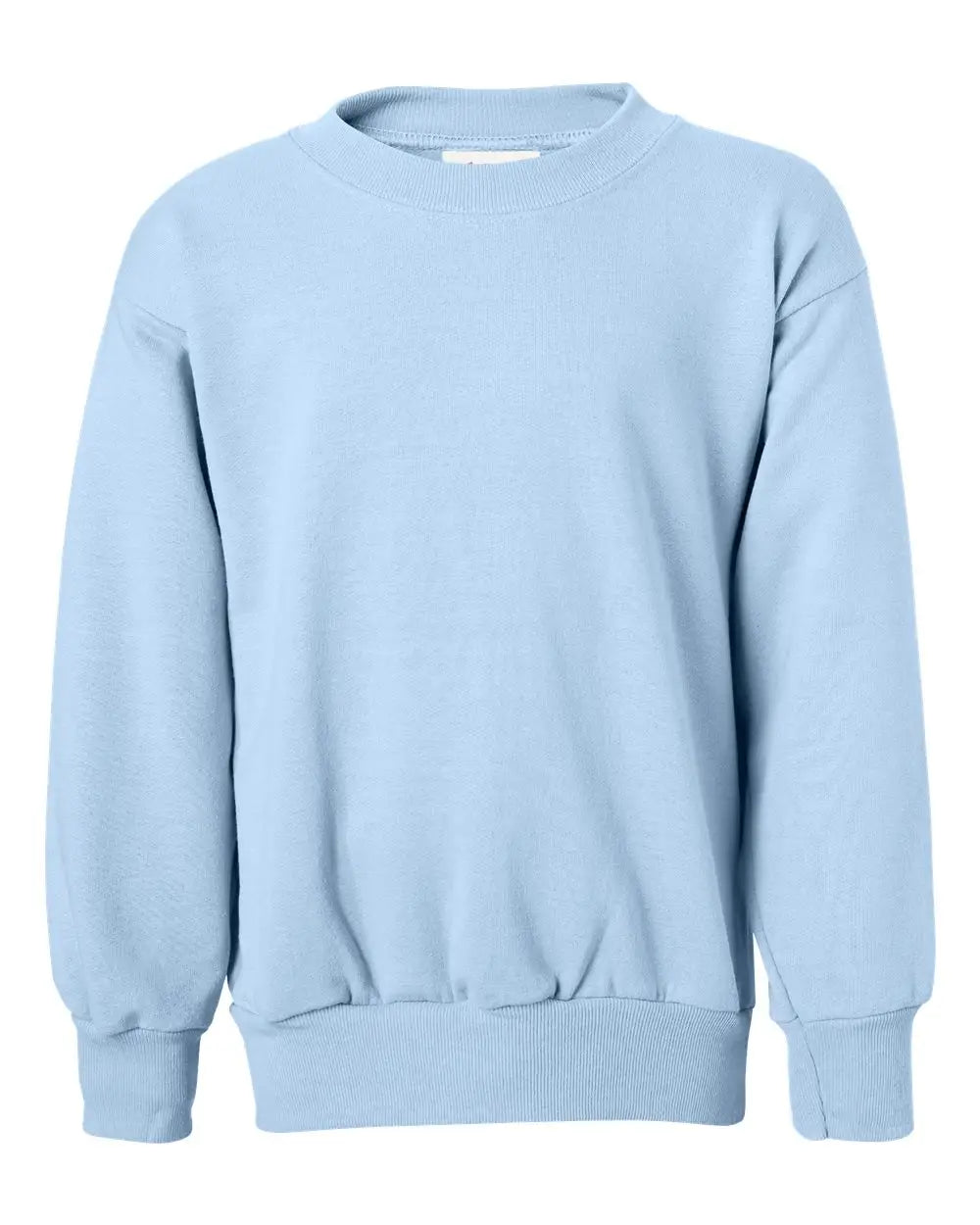 Hanes P360 Ecosmart® Youth Crewneck Sweatshirt - Light Blue
