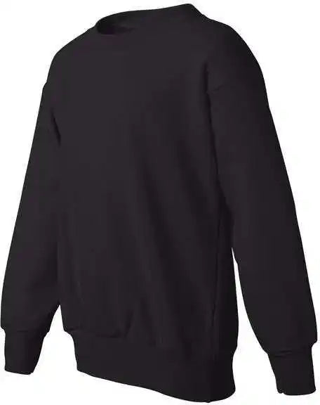 Hanes P360 Ecosmart Youth Crewneck Sweatshirt Black