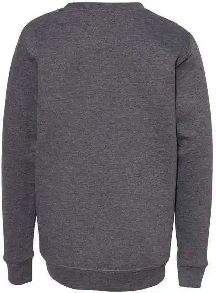 Hanes P360 Ecosmart Youth Crewneck Sweatshirt Charcoal Heather