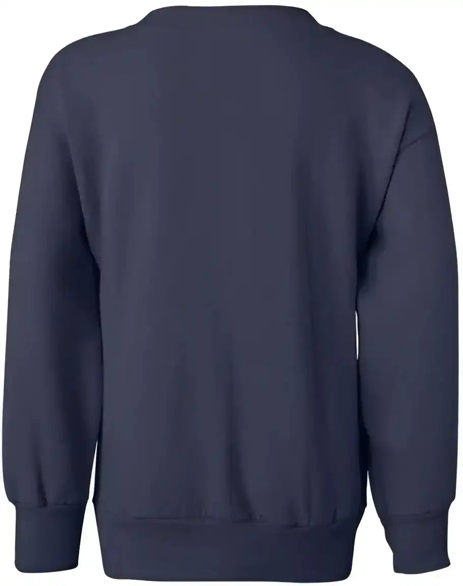 Hanes P360 Ecosmart Youth Crewneck Sweatshirt - Navy