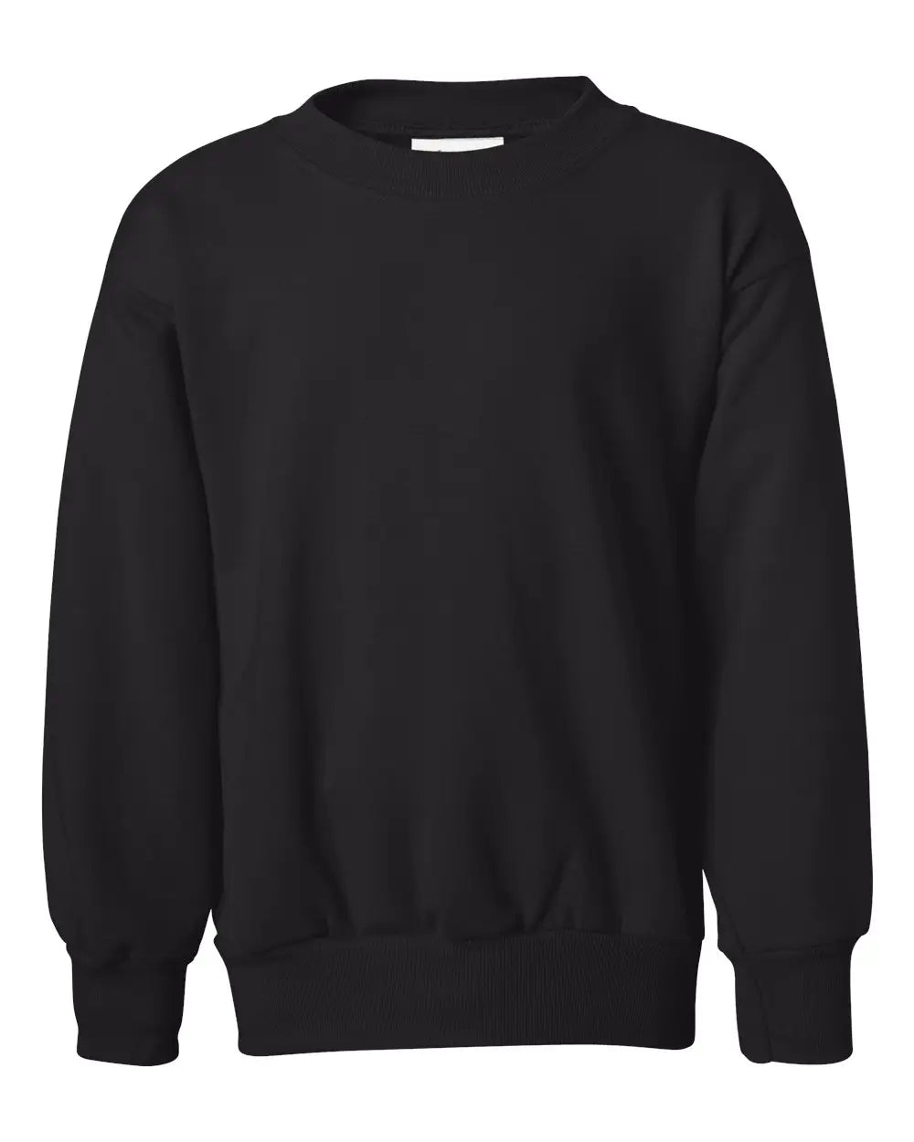 Hanes P360 Ecosmartâ Youth Crewneck Sweatshirt - Black
