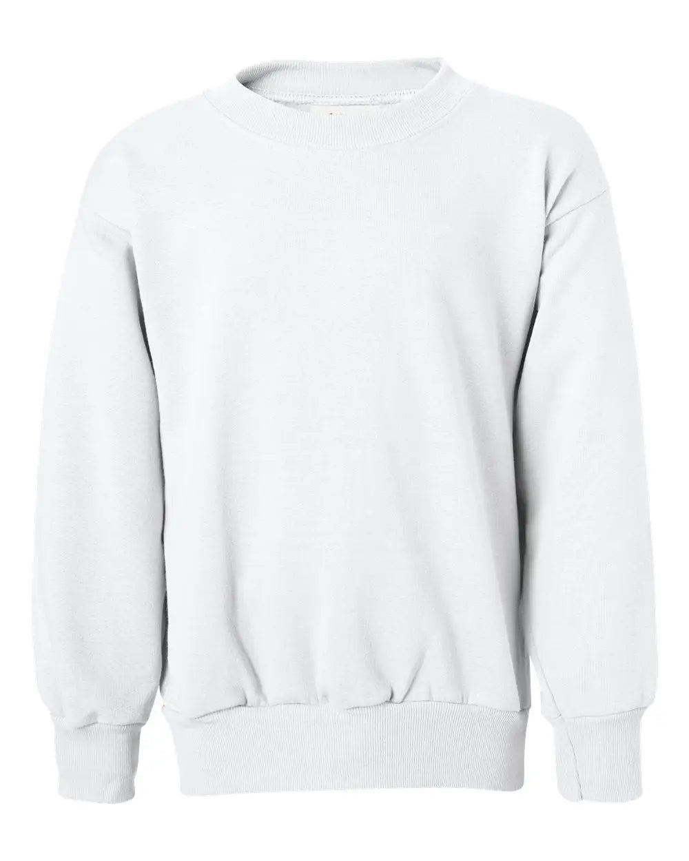 Hanes P360 Ecosmartâ Youth Crewneck Sweatshirt - White