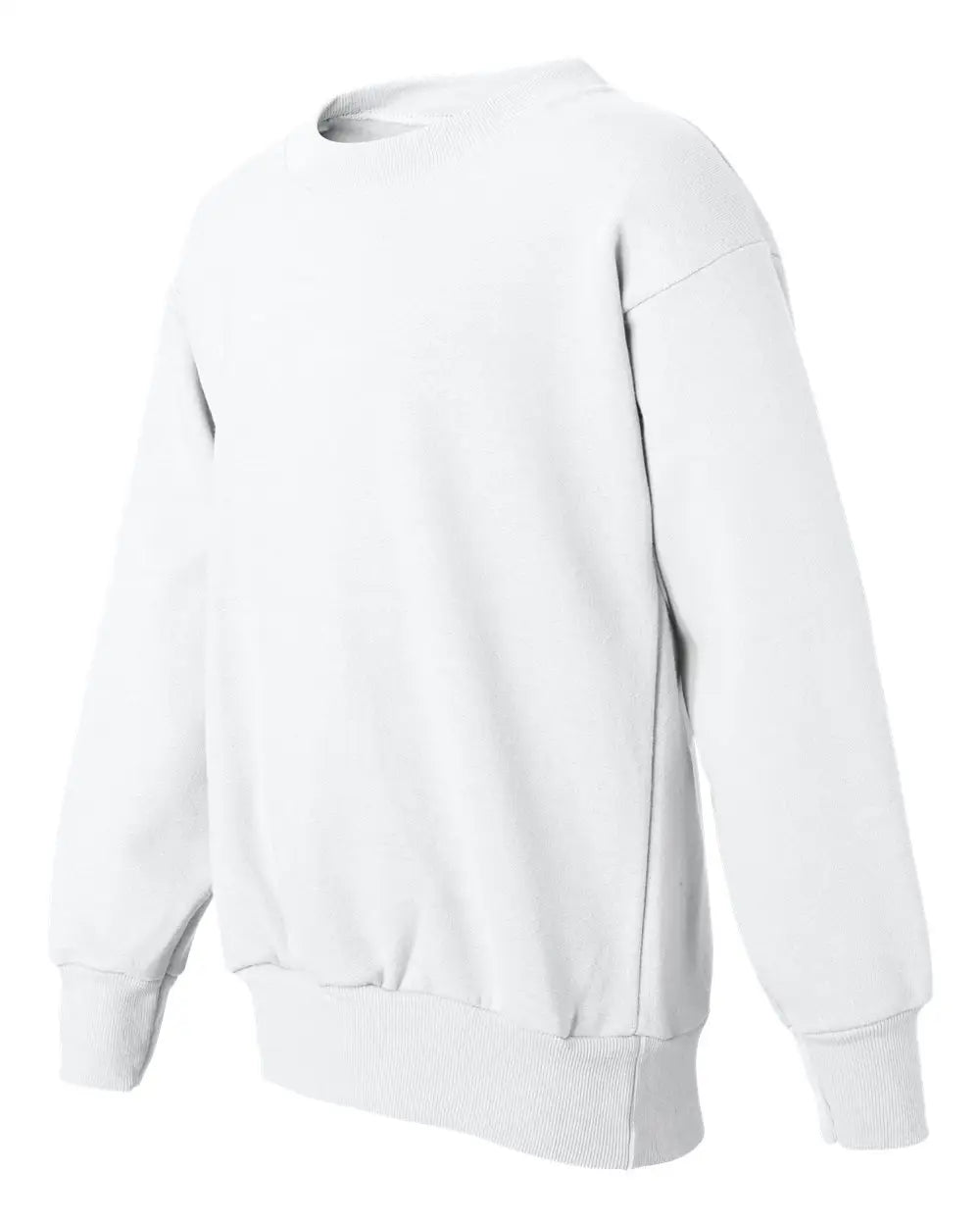 Hanes P360 Ecosmartâ Youth Crewneck Sweatshirt - White