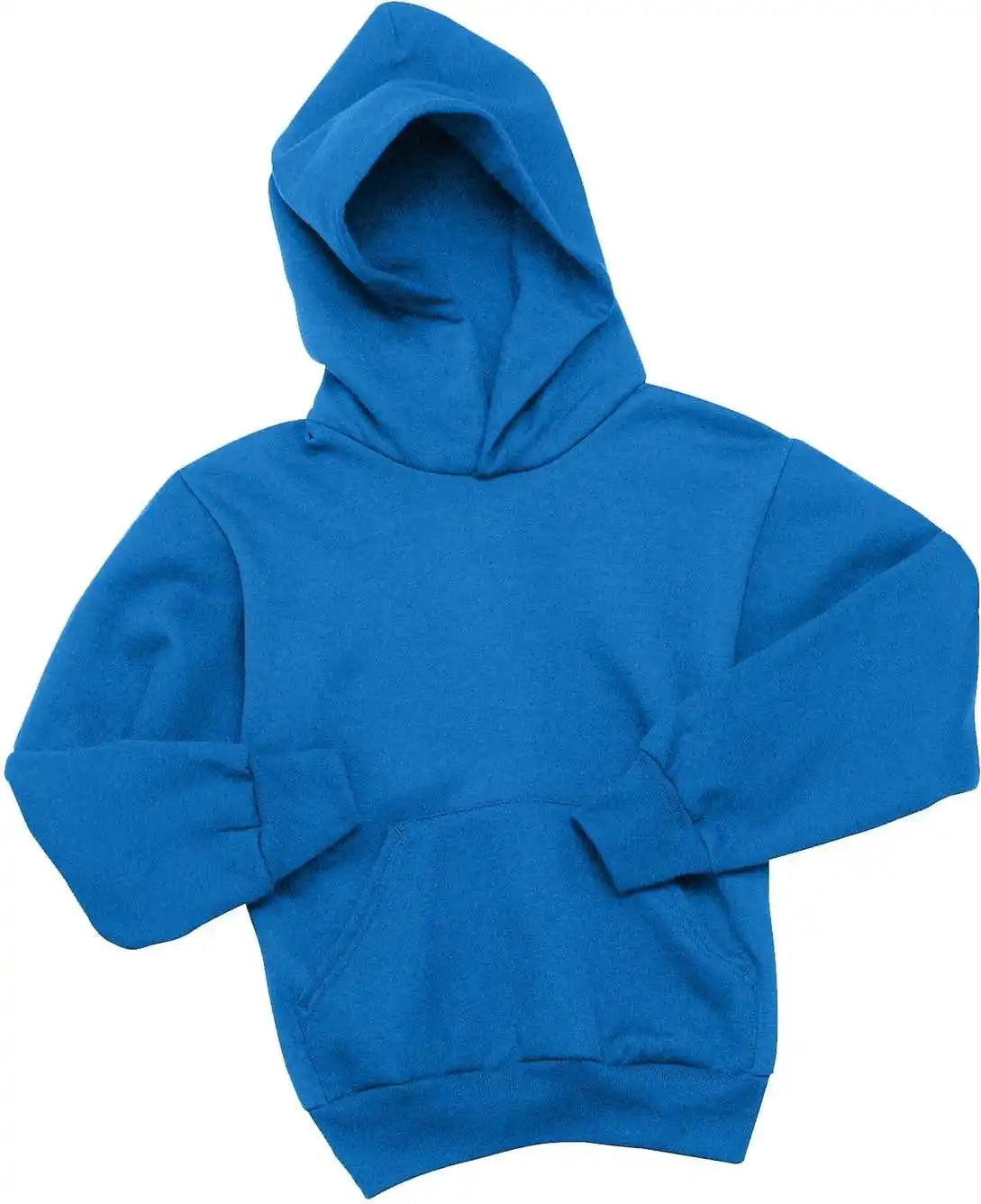 Hanes P470 Youth Ecosmart Pullover Hooded Sweatshirt Deep Royal