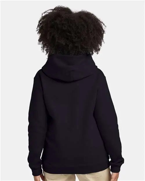 Hanes P473 Ecosmart® Youth Hooded Sweatshirt - Black
