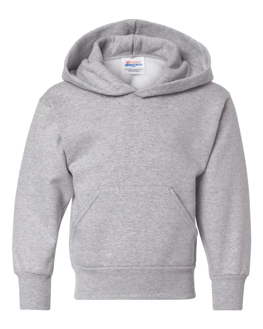 Hanes P473 Ecosmart® Youth Hooded Sweatshirt - Light Steel