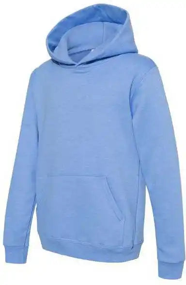 Hanes P473 Ecosmart Youth Hooded Sweatshirt Carolina Blue