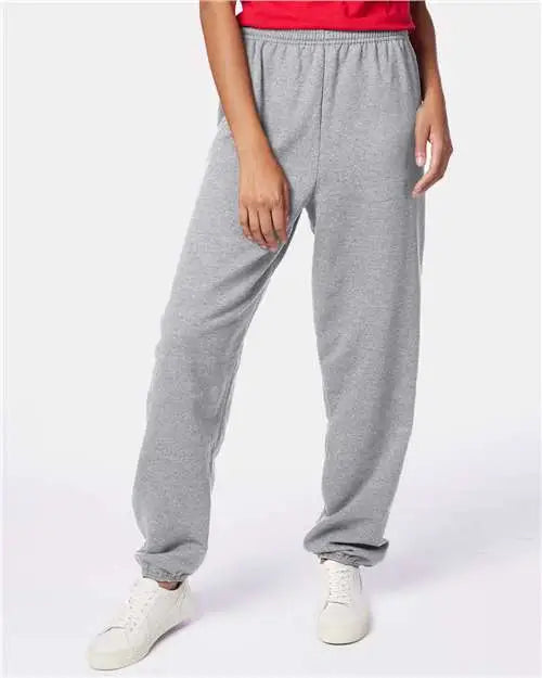 Hanes P650 Ecosmart® Sweatpants - Light Steel