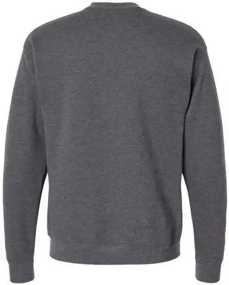 Hanes Rs160 Perfect Fleece Crewneck Sweatshirt Charcoal Heather