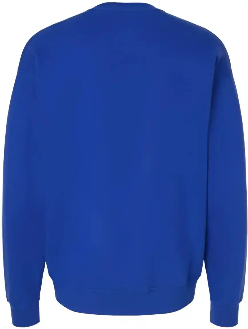 Hanes Rs160 Perfect Fleece Crewneck Sweatshirt Deep Royal