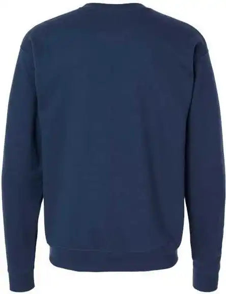Hanes Rs160 Perfect Fleece Crewneck Sweatshirt Navy