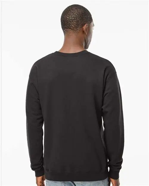Hanes Rs160 Perfect Sweats Crewneck Sweatshirt - Black