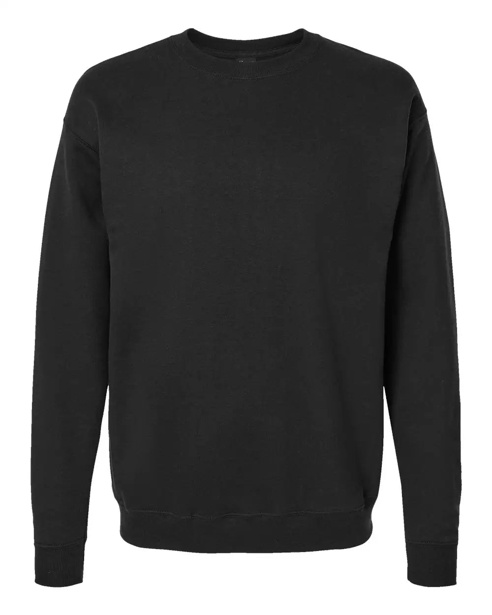 Hanes Rs160 Perfect Sweats Crewneck Sweatshirt - Black - s