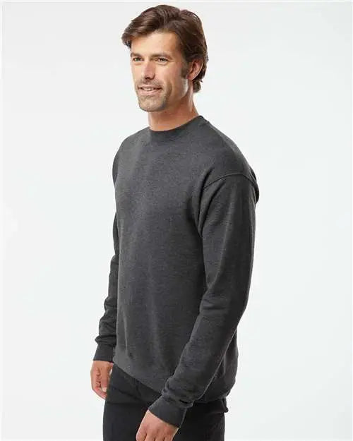 Hanes Rs160 Perfect Sweats Crewneck Sweatshirt - Charcoal Heather