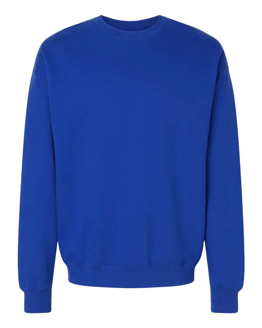 Hanes Rs160 Perfect Sweats Crewneck Sweatshirt - Deep Royal