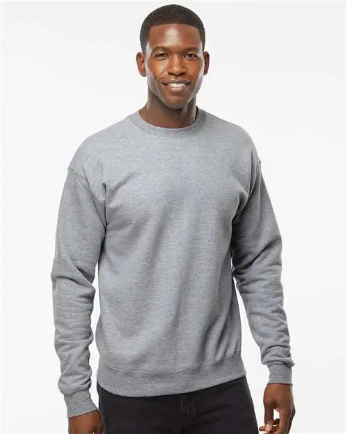 Hanes Rs160 Perfect Sweats Crewneck Sweatshirt - Light Steel